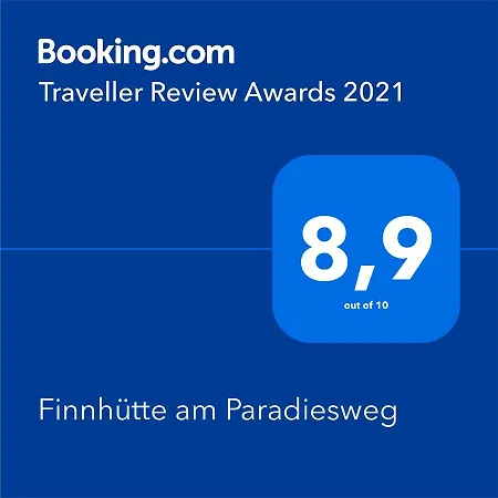 Finnhütte Am Paradiesweg Ferienhaus *